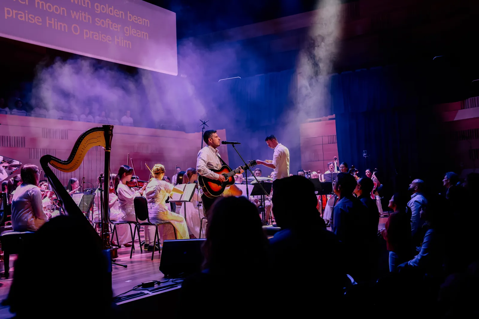 Full orchestra, Chatswood Concourse